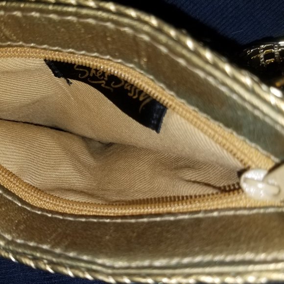 5 for $25! Gold Sequin Mini Bag - Picture 3 of 3